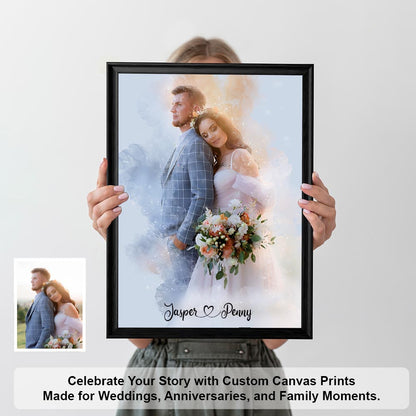 The Memory Portrait - Editorial Watercolor Edition