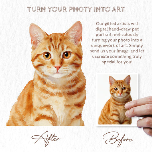 The Pet Portrait - Soft White Edition