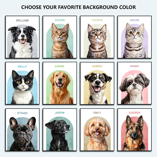 The Pet Portrait - Gallery Stack Edition