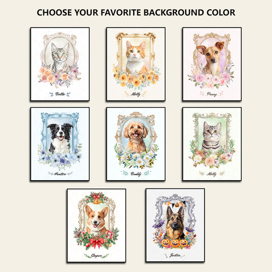The Pet Portrait - Mirror Garden Edition