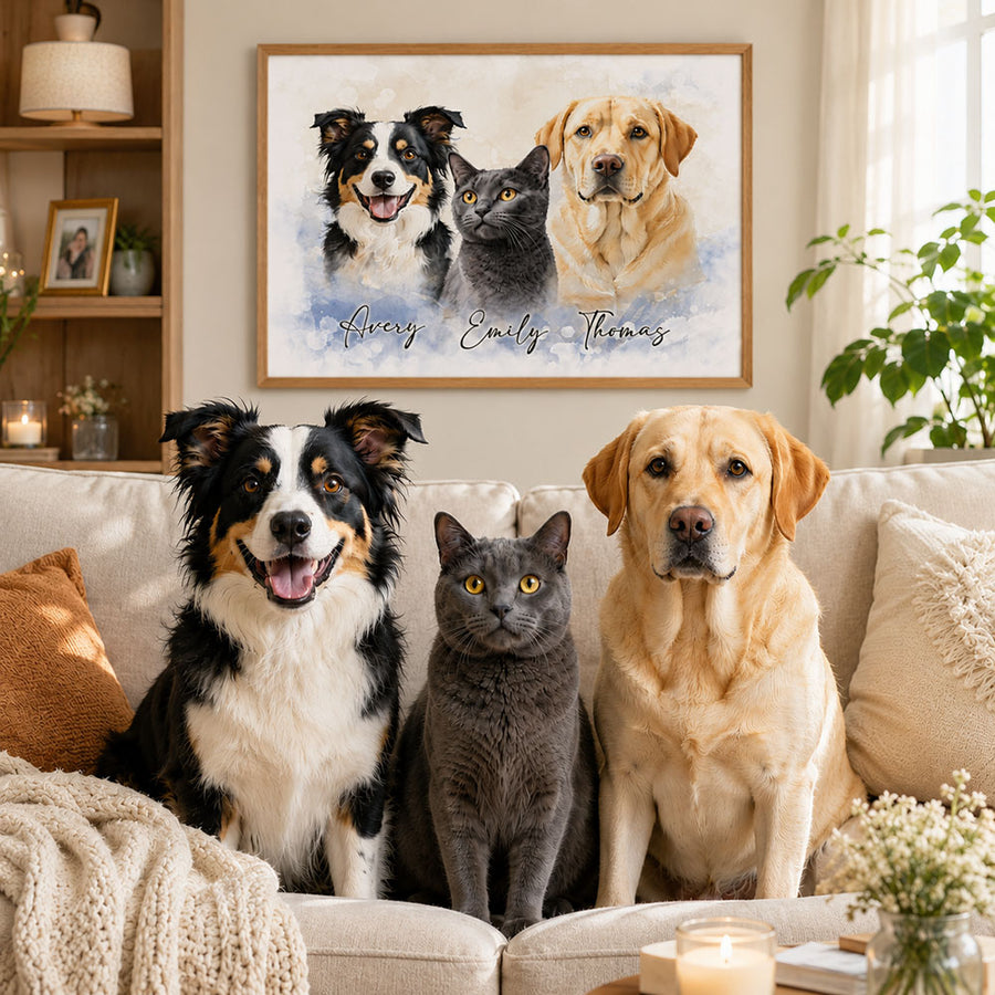 Multi-Pet Portraits