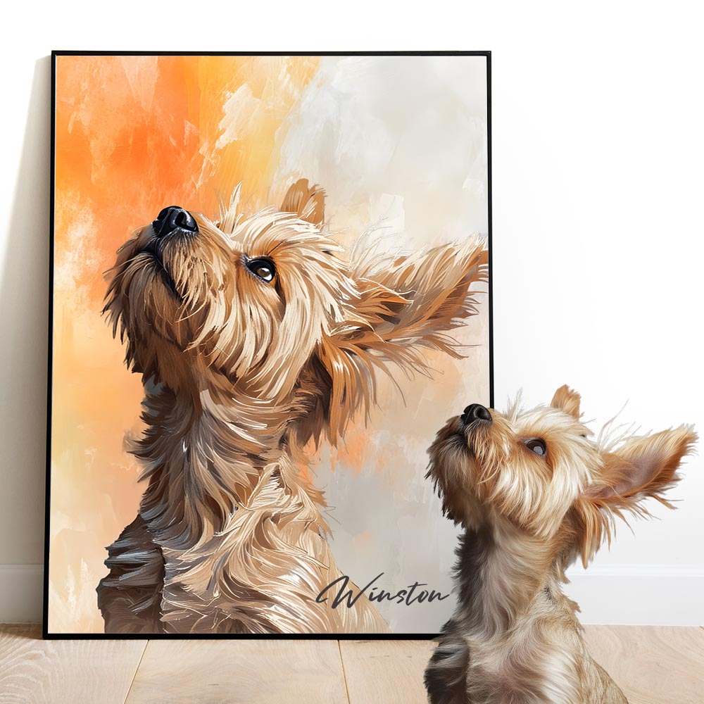 The Pet Portrait - Painterly Oil Edition