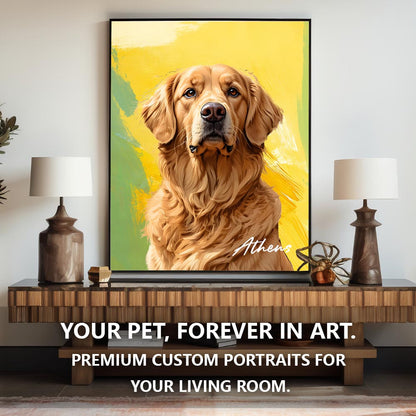 The Pet Portrait - Painterly Oil Edition
