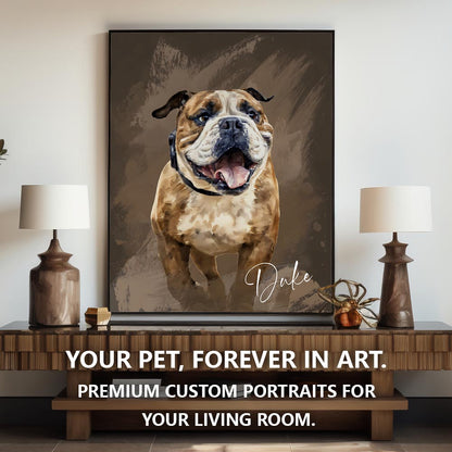 Multi-Pet Portrait - Modern Chic Edition