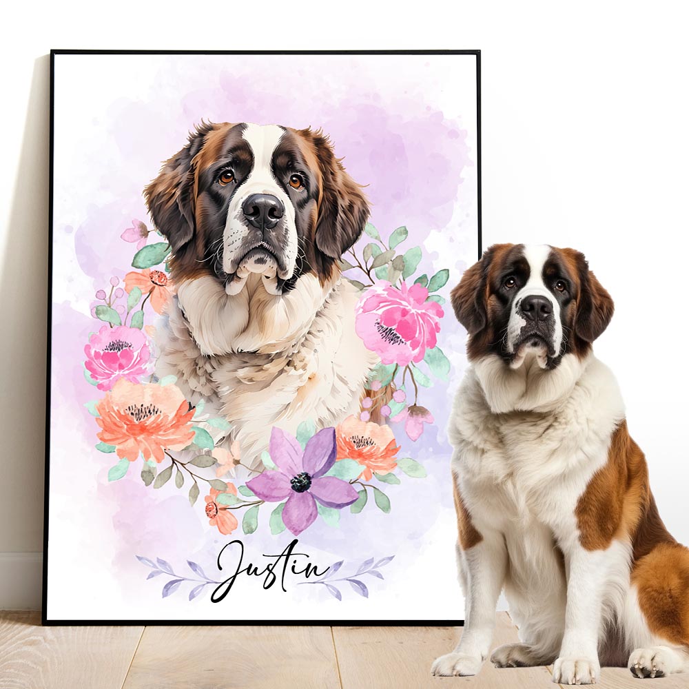 The Pet Portrait - Wreath of Memories Edition