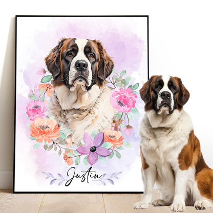 The Pet Portrait - Wreath of Memories Edition