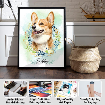 The Pet Portrait - Wreath of Memories Edition