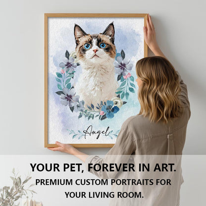 The Pet Portrait - Wreath of Memories Edition